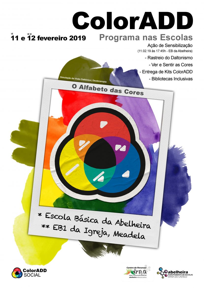 Ação de Sensibilização sobre o Daltonismo: programa