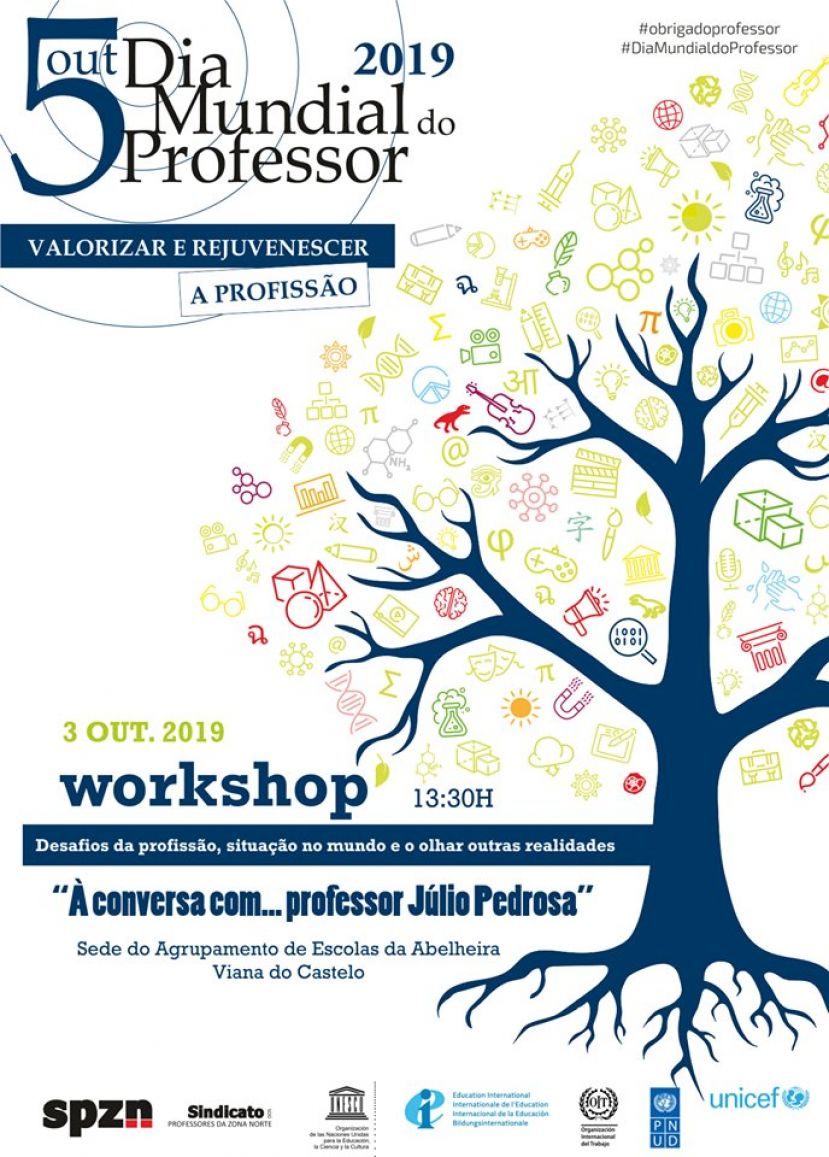 Workshop &quot;À conversa com... professor Júlio Pedrosa&quot;