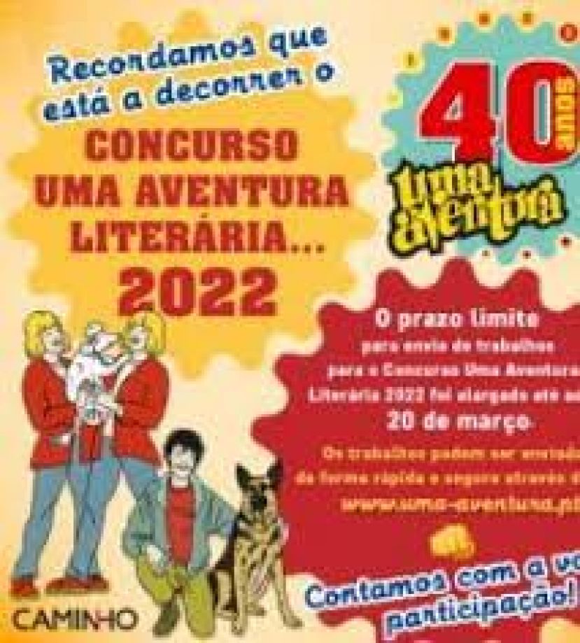Concurso “Uma Aventura Literária 2022”