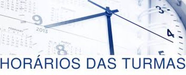 Afixação dos horários das Turmas