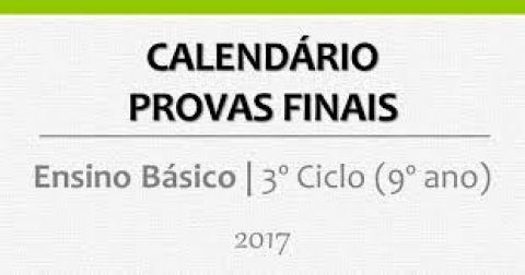 Informação Provas Finais para alunos externos