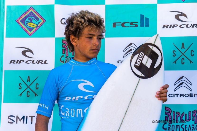 Vice-Campeão Nacional Sub-14 na Rip Curl