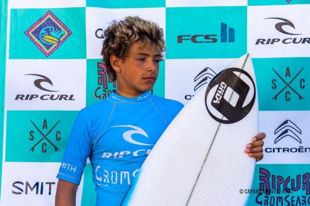 Vice-Campeão Nacional Sub-14 na Rip Curl