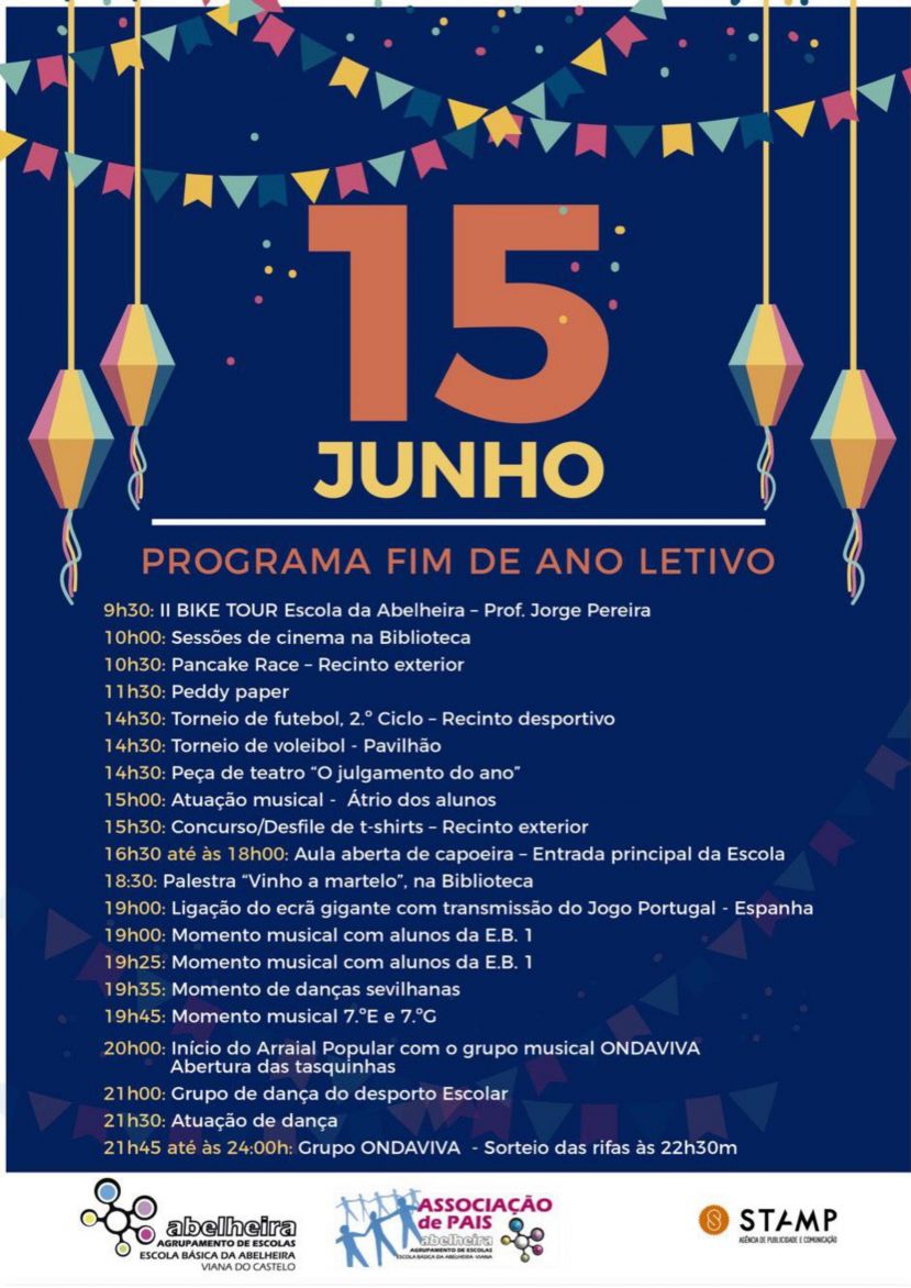 PROGRAMA FIM DE ANO LETIVO