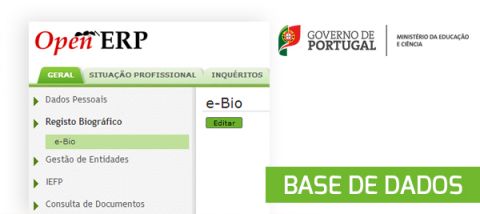 Atualização de dados no SIGRHE