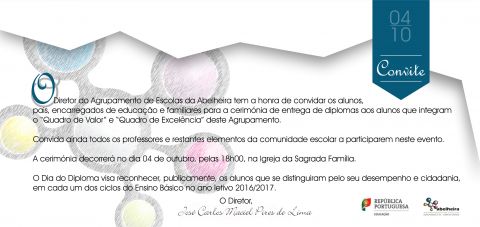 Convite Dia do Diploma