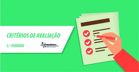 Critérios de avaliação 3.º Período - 2019.20
