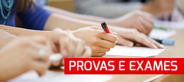 Calendário das Provas 2015