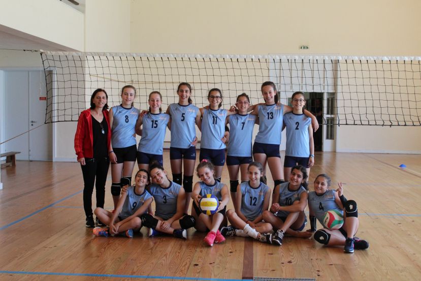 A Equipa de Voleibol, Consagrou-se Campeã Distrital 2018-2019